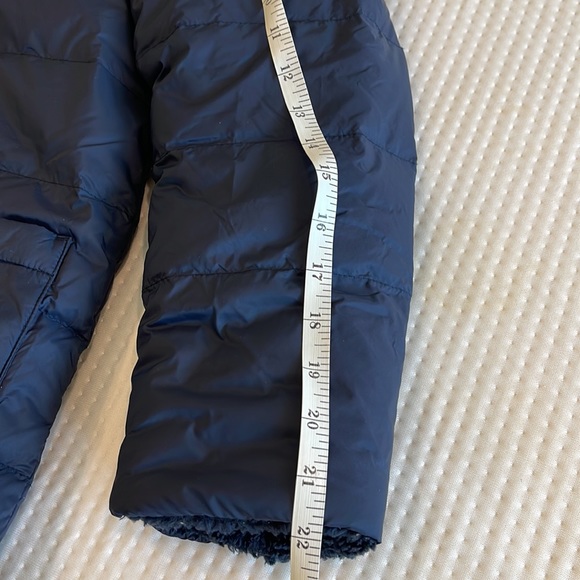 J.Jill reversible Sherpa navy jacket - Picture 8 of 9